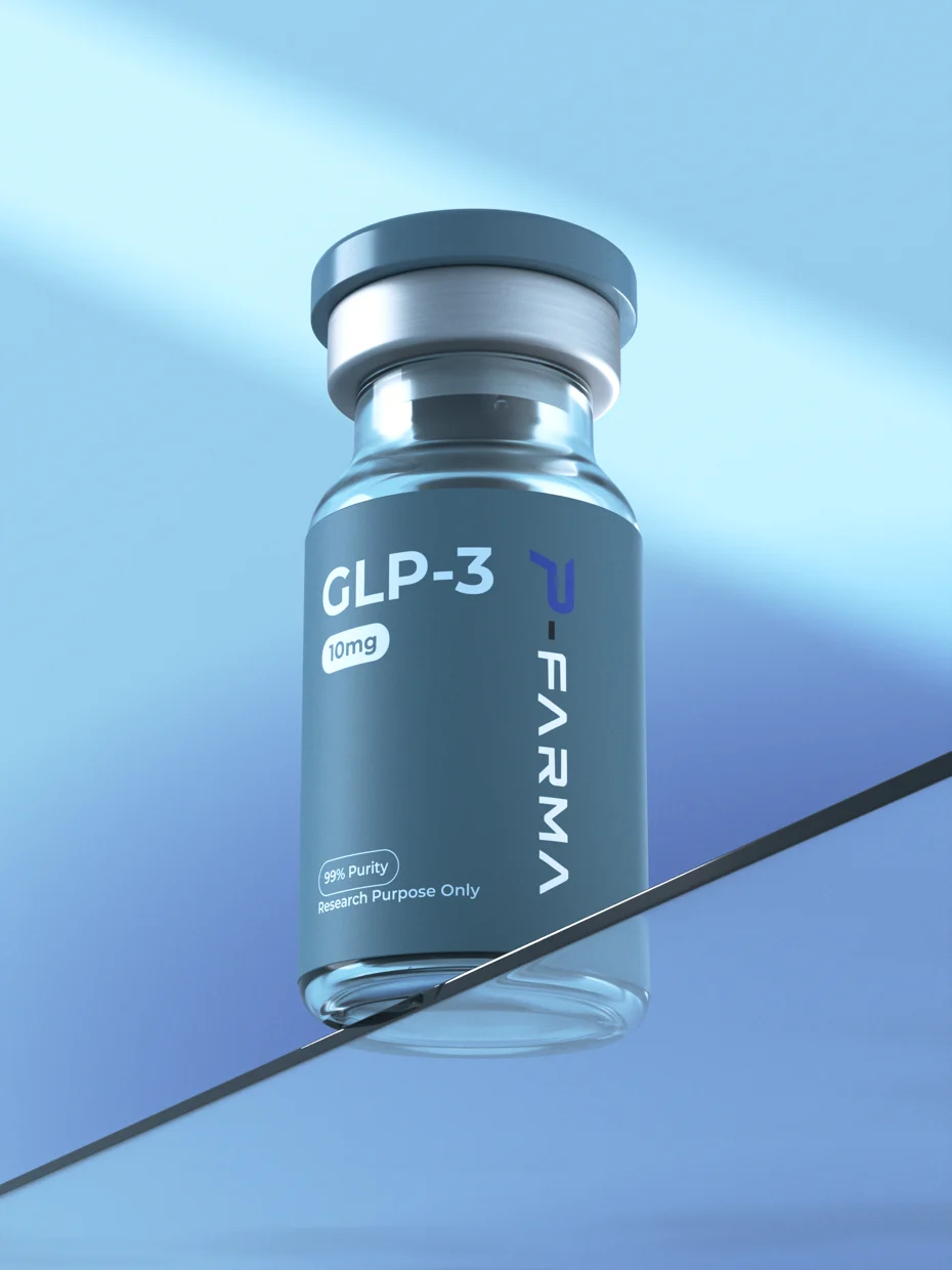 PeptidesFarma GLP-3 research peptide vial